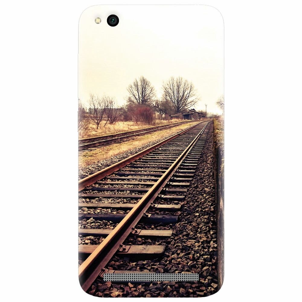 Husa silicon pentru Xiaomi Redmi 4A, Railroad
