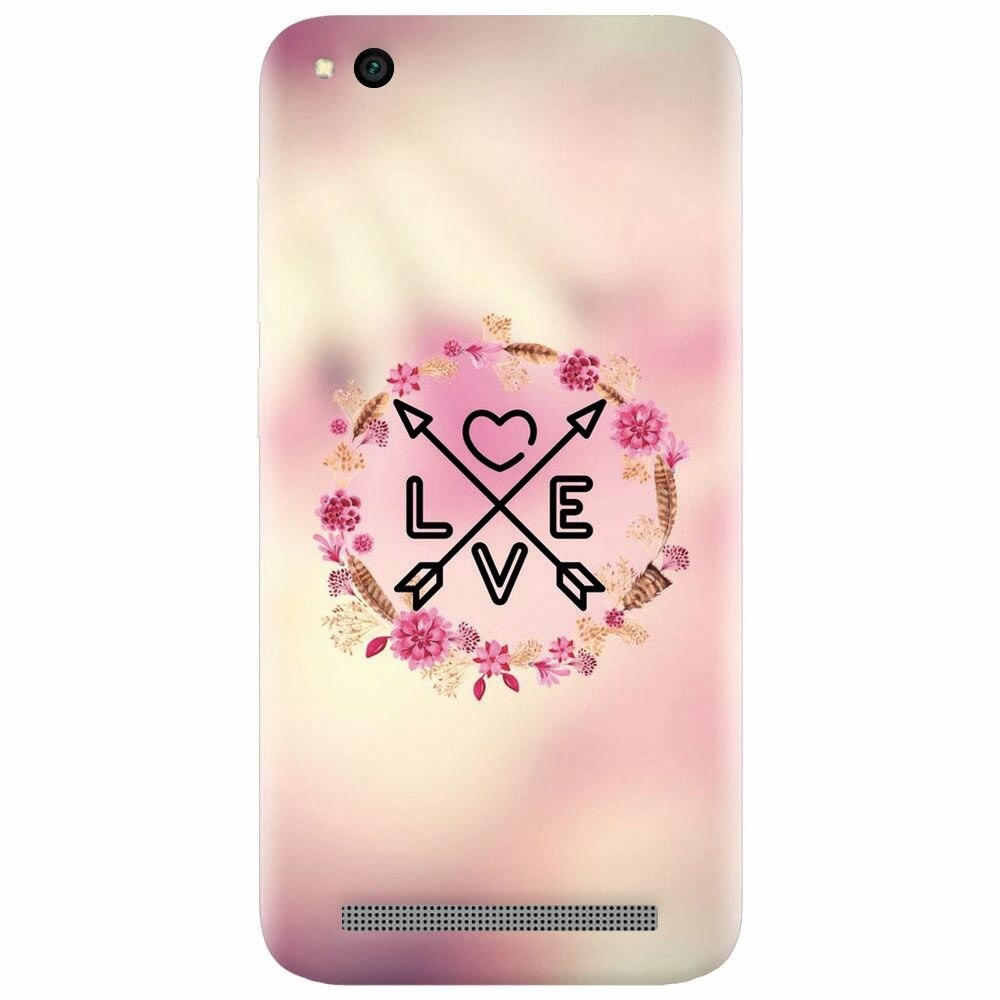 Husa silicon pentru Xiaomi Redmi 5A, Love Arrow