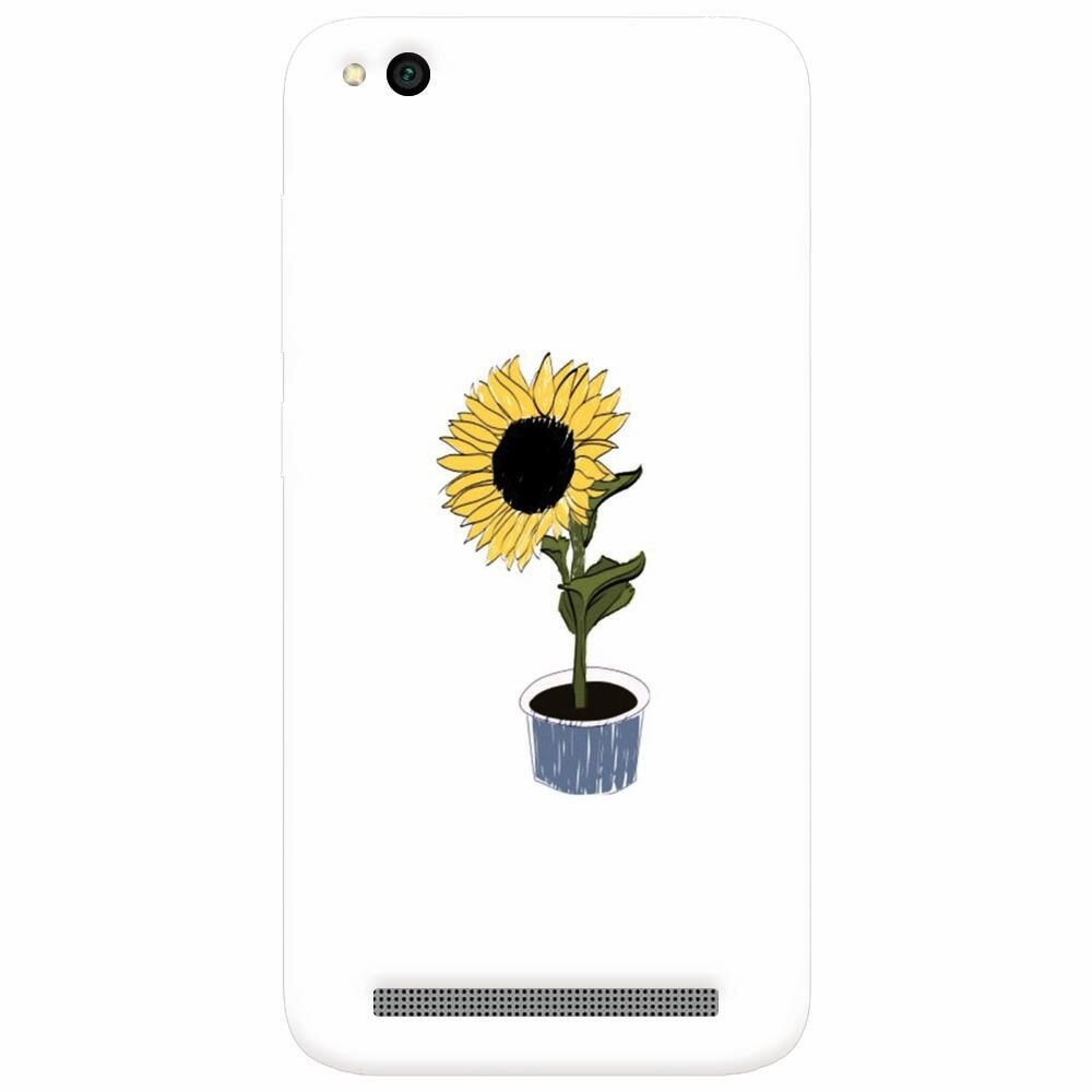 Husa silicon pentru Xiaomi Redmi 5A, Sun Flower
