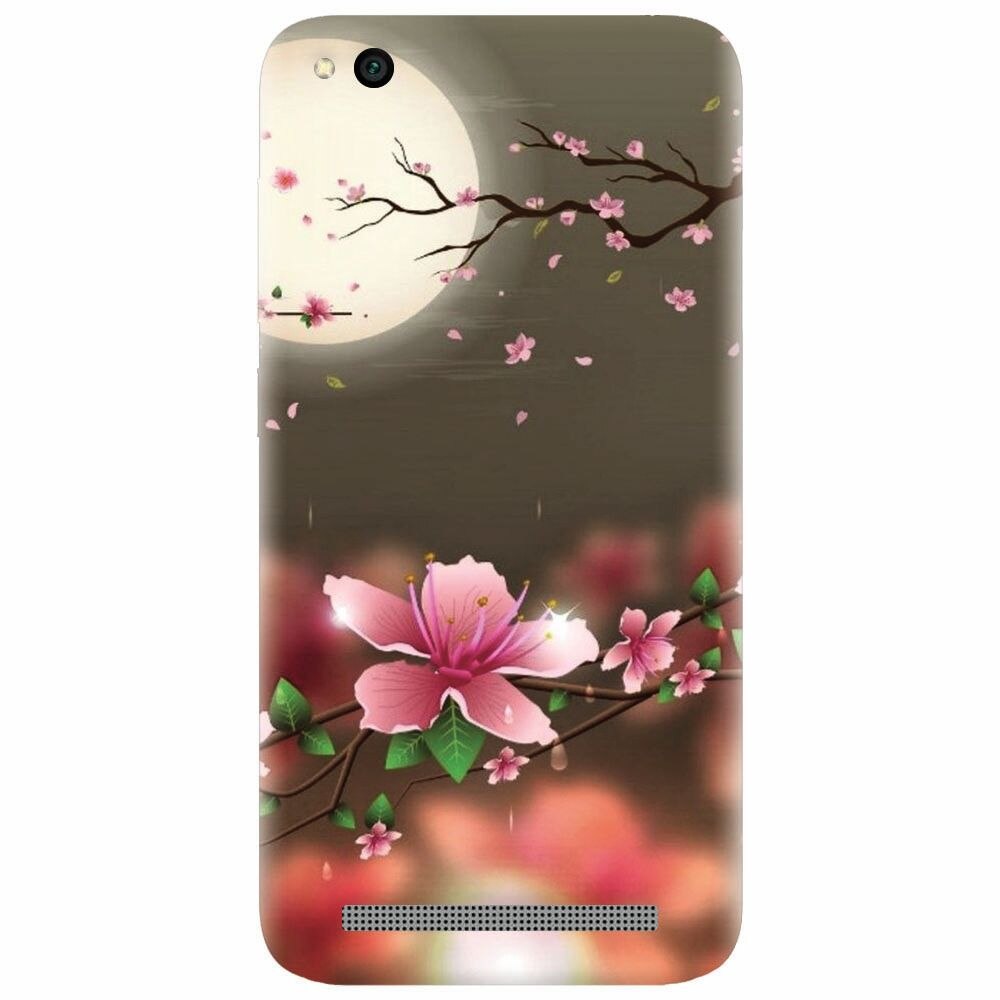 Husa silicon pentru Xiaomi Redmi 4A, Flowers 101