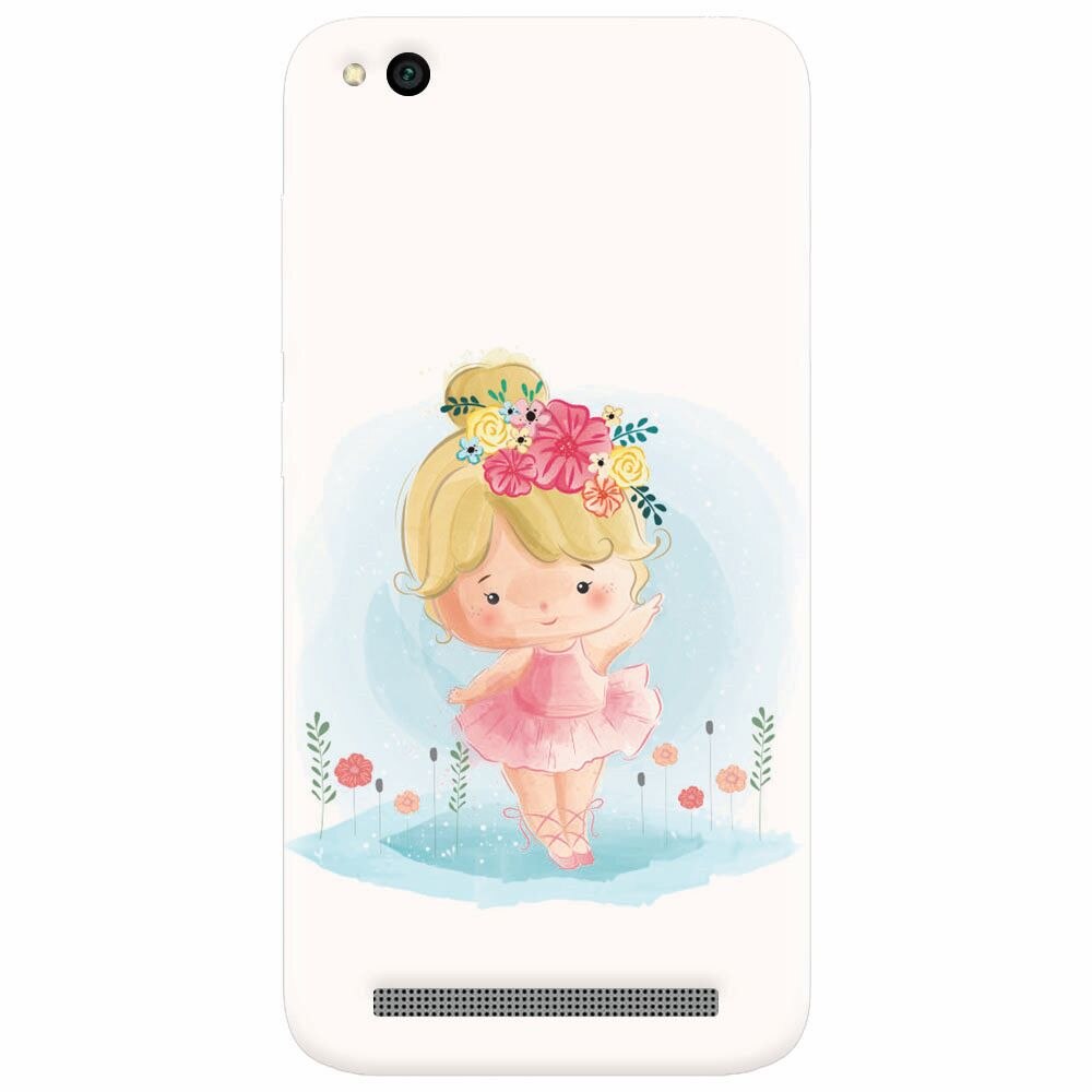 Husa silicon pentru Xiaomi Redmi 4A, Balerina