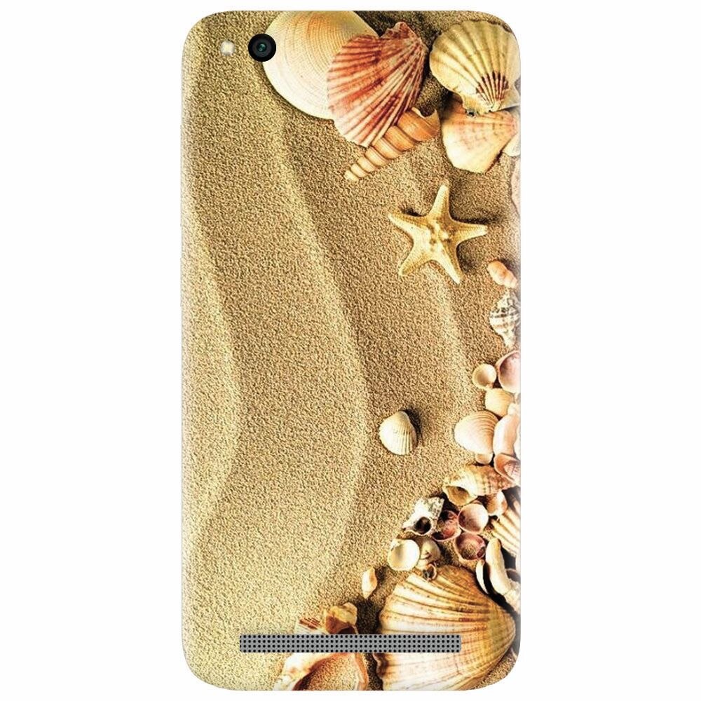 Husa silicon pentru Xiaomi Redmi 4A, Beach Sand Gold