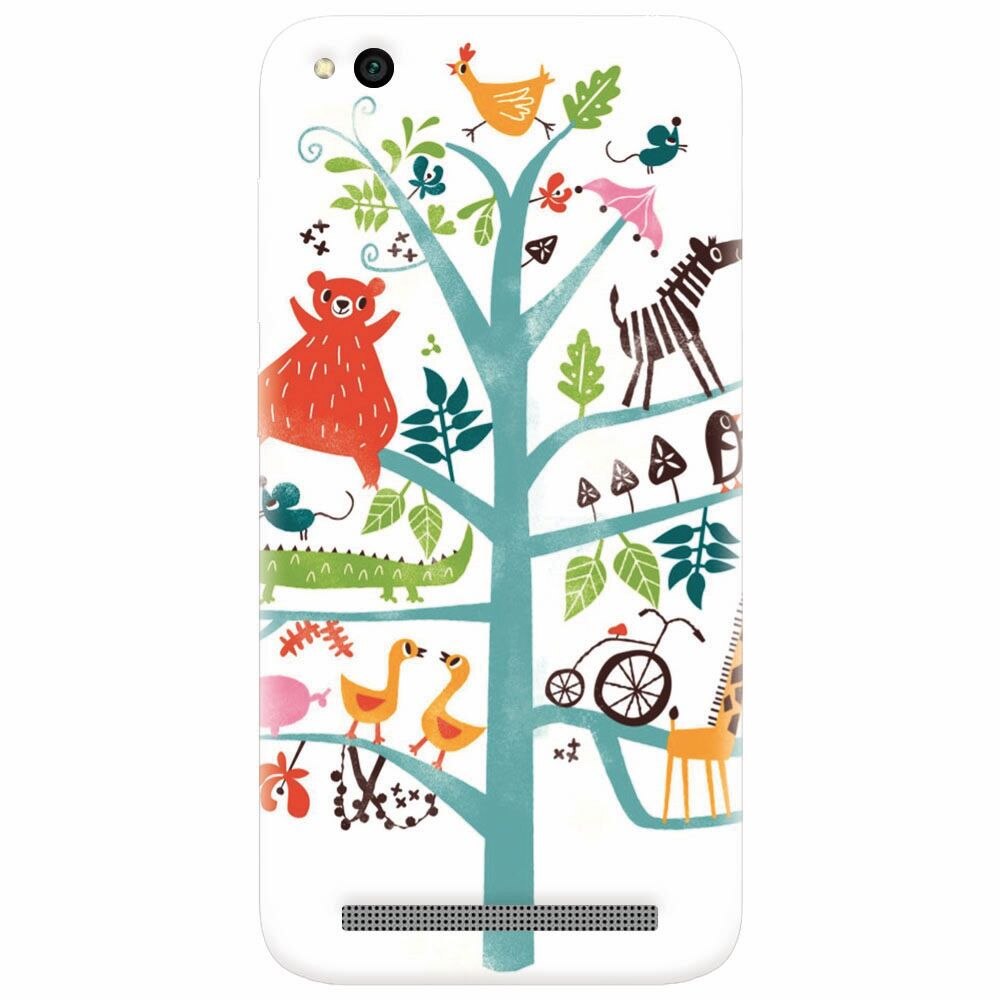 Husa silicon pentru Xiaomi Redmi 4A, Tree