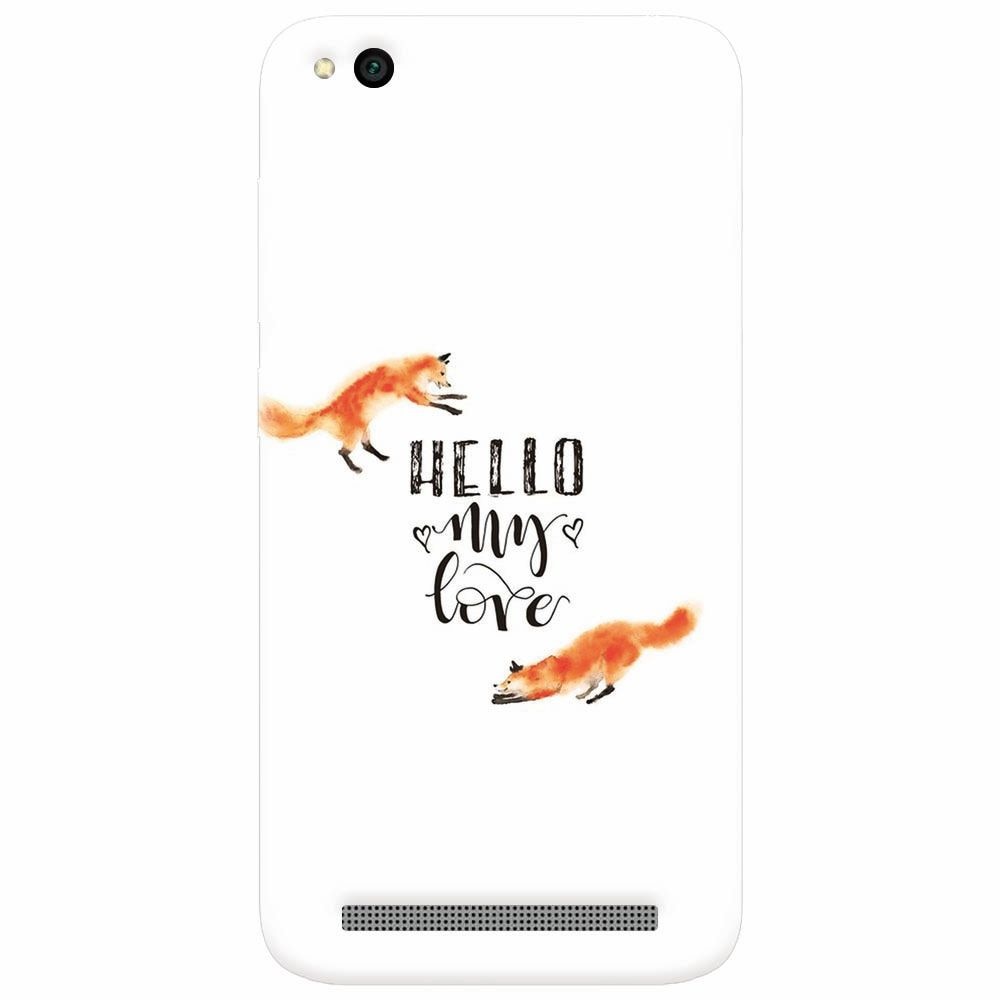 Husa silicon pentru Xiaomi Redmi 5A, Hello My Love