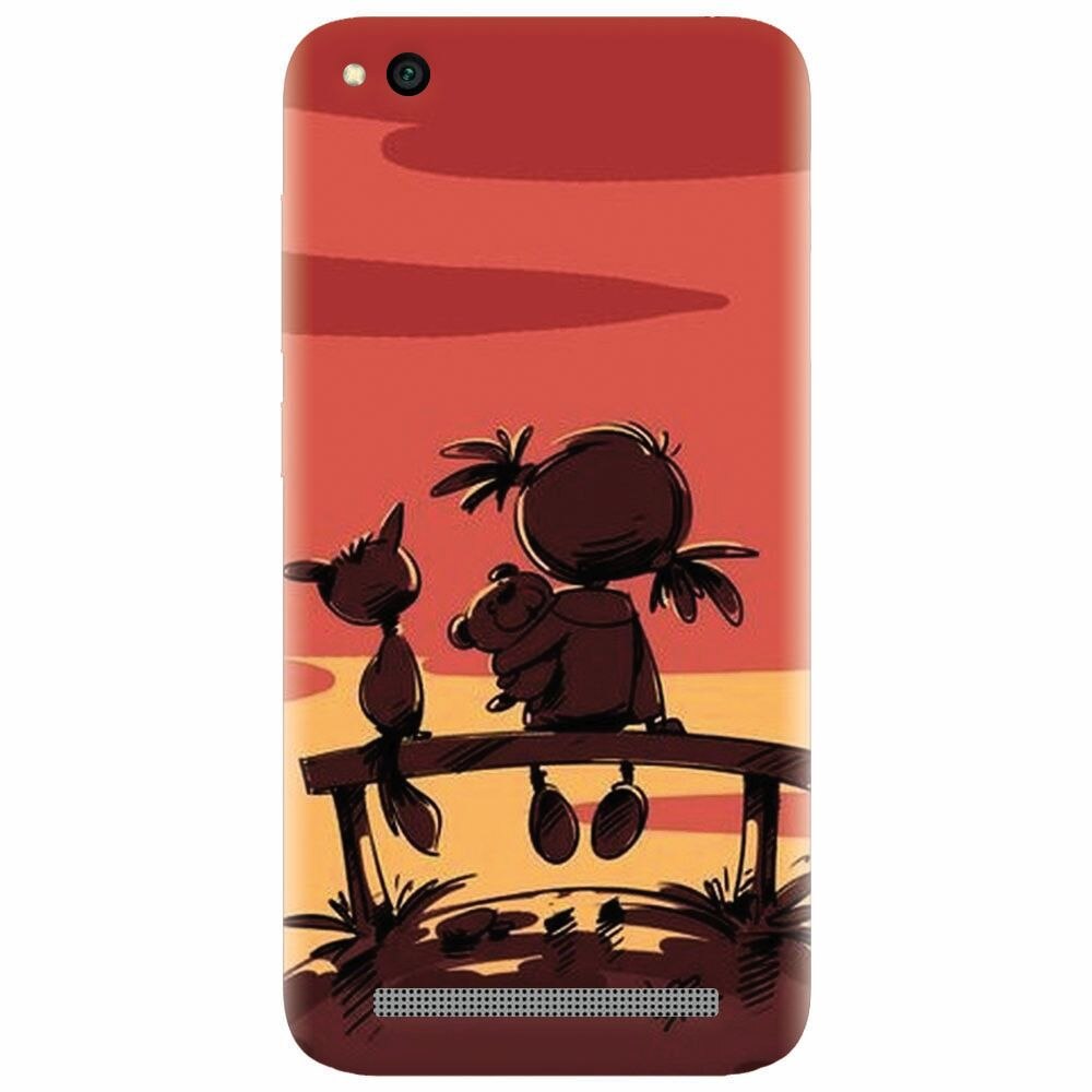 Husa silicon pentru Xiaomi Redmi 4A, Lovely Sunsets