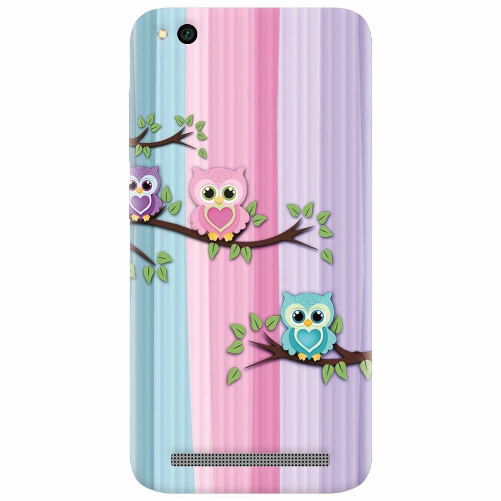 Husa silicon pentru Xiaomi Redmi 4A, Cute Owl