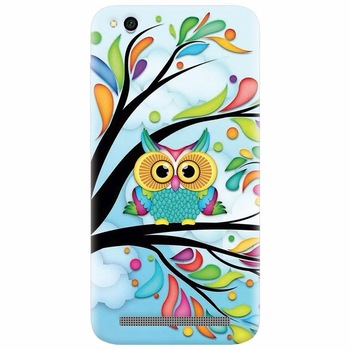Husa silicon pentru Xiaomi Redmi 4A, Owl 101 Husa silicon pentru Xiaomi Redmi 4A, Owl 101