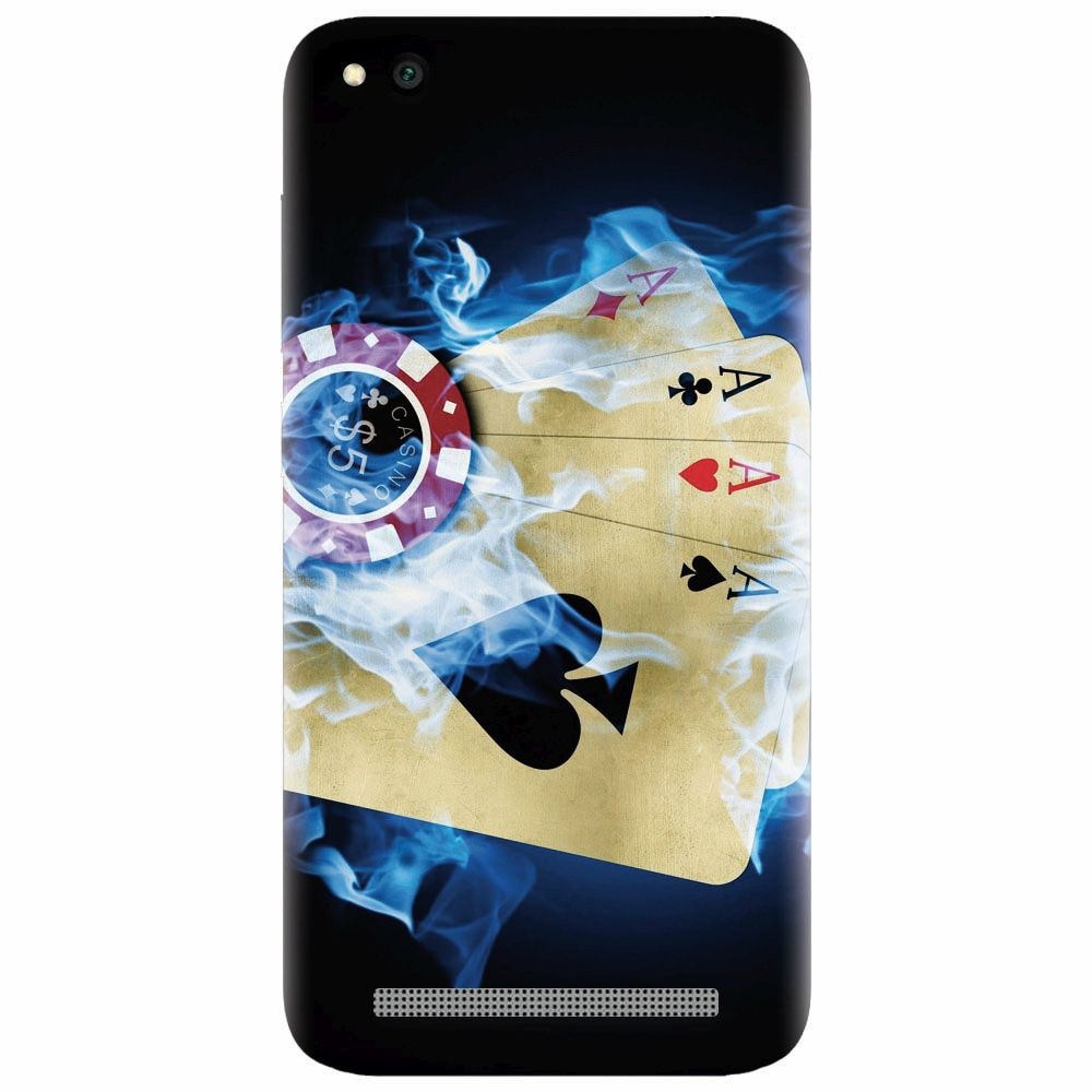 Husa silicon pentru Xiaomi Redmi 4A, Casino