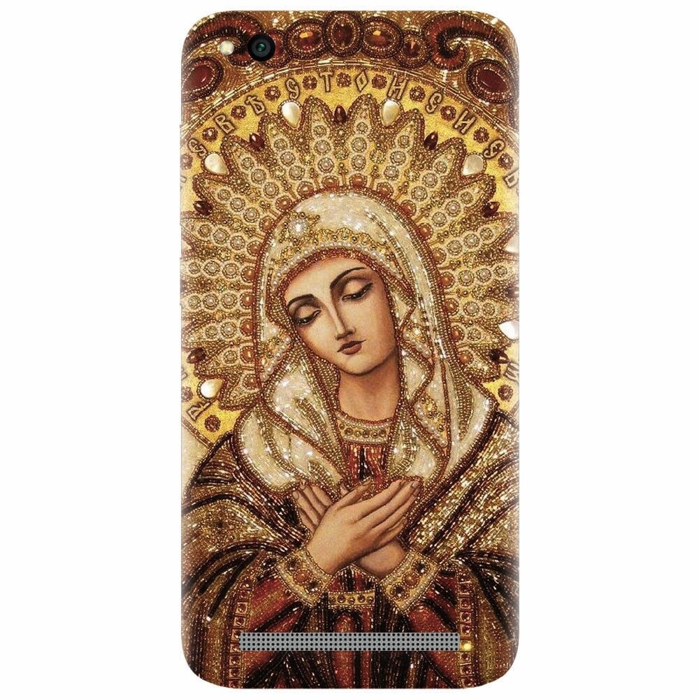 Husa silicon pentru Xiaomi Redmi 4A, Maica Domnului
