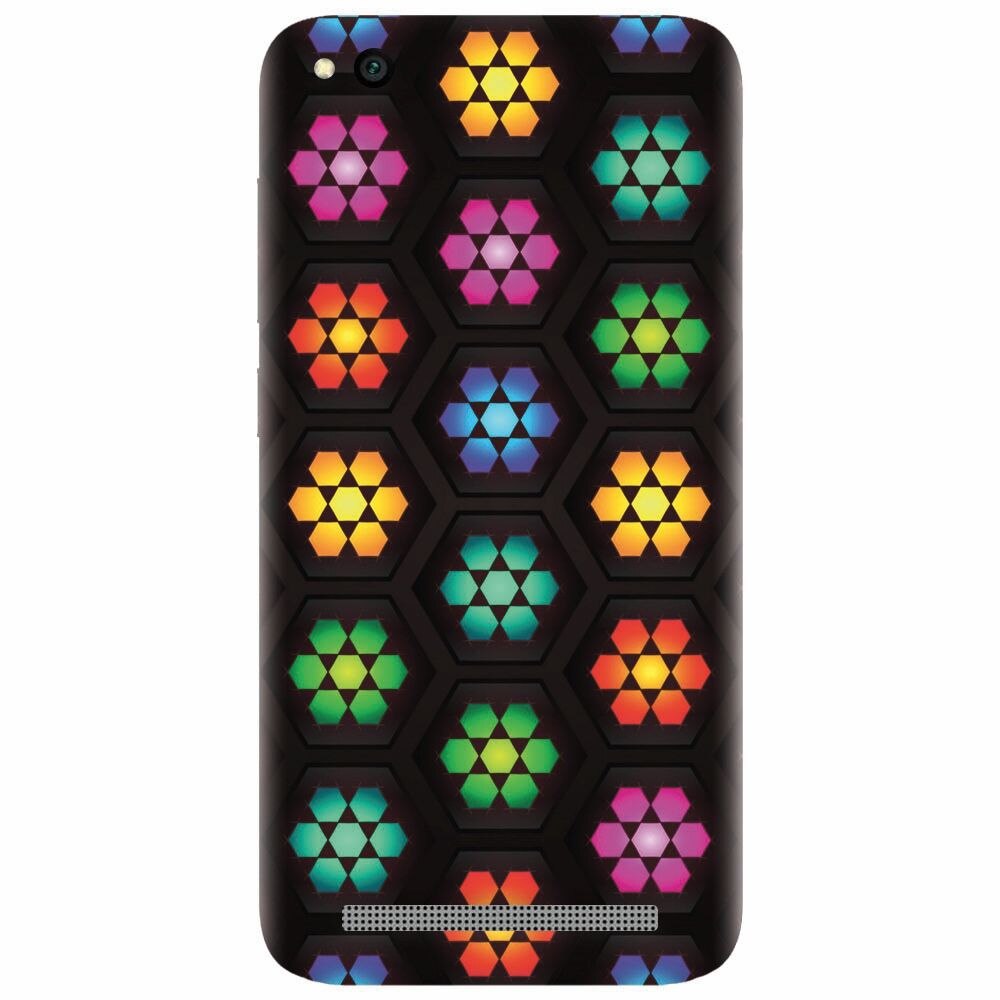 Husa silicon pentru Xiaomi Redmi 5A, Kaleidoscope Mosaic Patterns