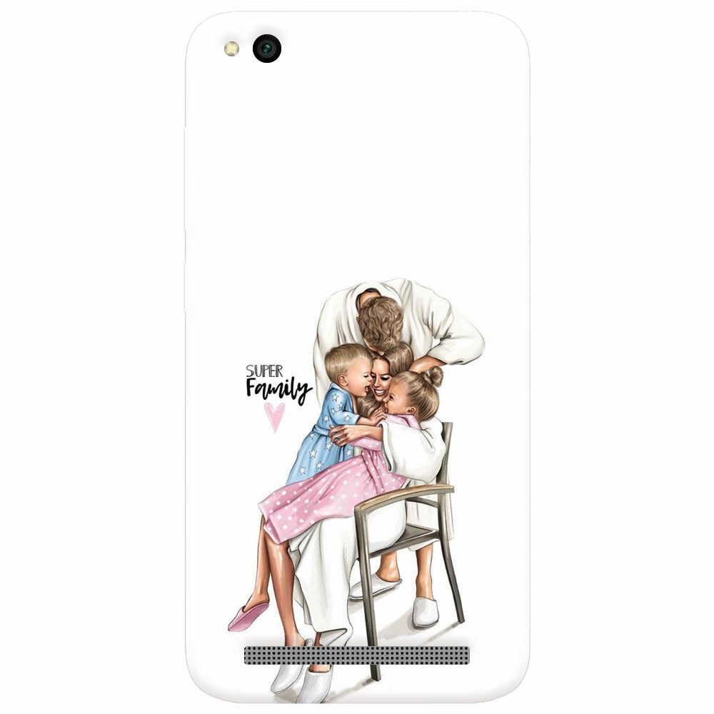 Husa silicon pentru Xiaomi Redmi 4A, Super Family
