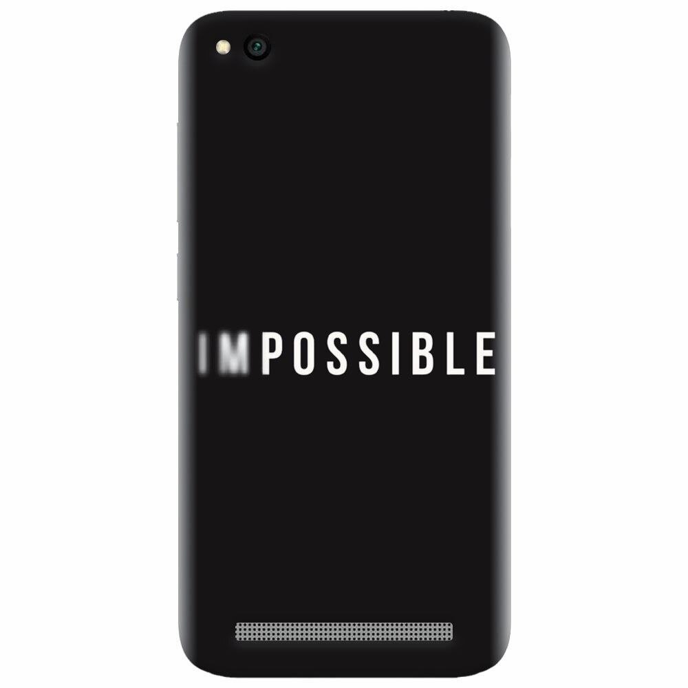Husa silicon pentru Xiaomi Redmi 4A, Impossible