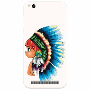 Husa silicon pentru Xiaomi Redmi 4A, Indian Boy Husa silicon pentru Xiaomi Redmi 4A, Indian Boy