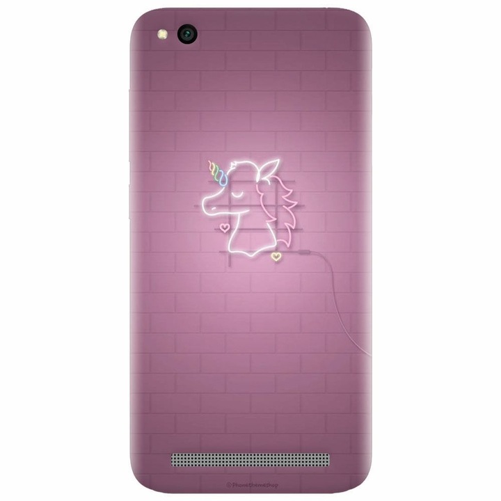 Husa silicon pentru Xiaomi Redmi 4A, Light Unicorn