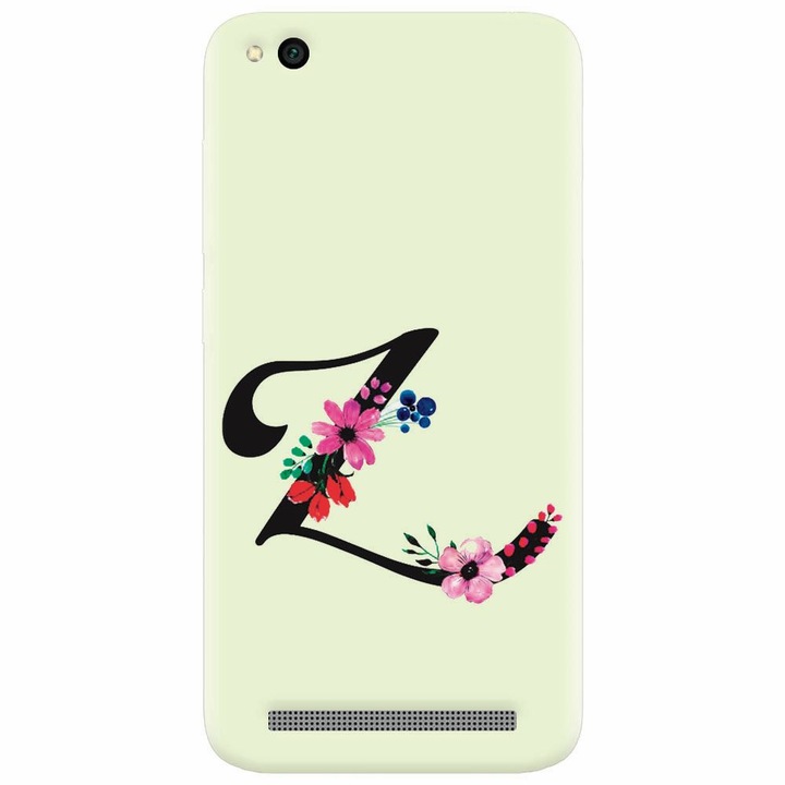 Силиконов калъф за Xiaomi Redmi 5A, буква Z