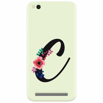 Husa silicon pentru Xiaomi Redmi 4A, Litera C Husa silicon pentru Xiaomi Redmi 4A, Litera C