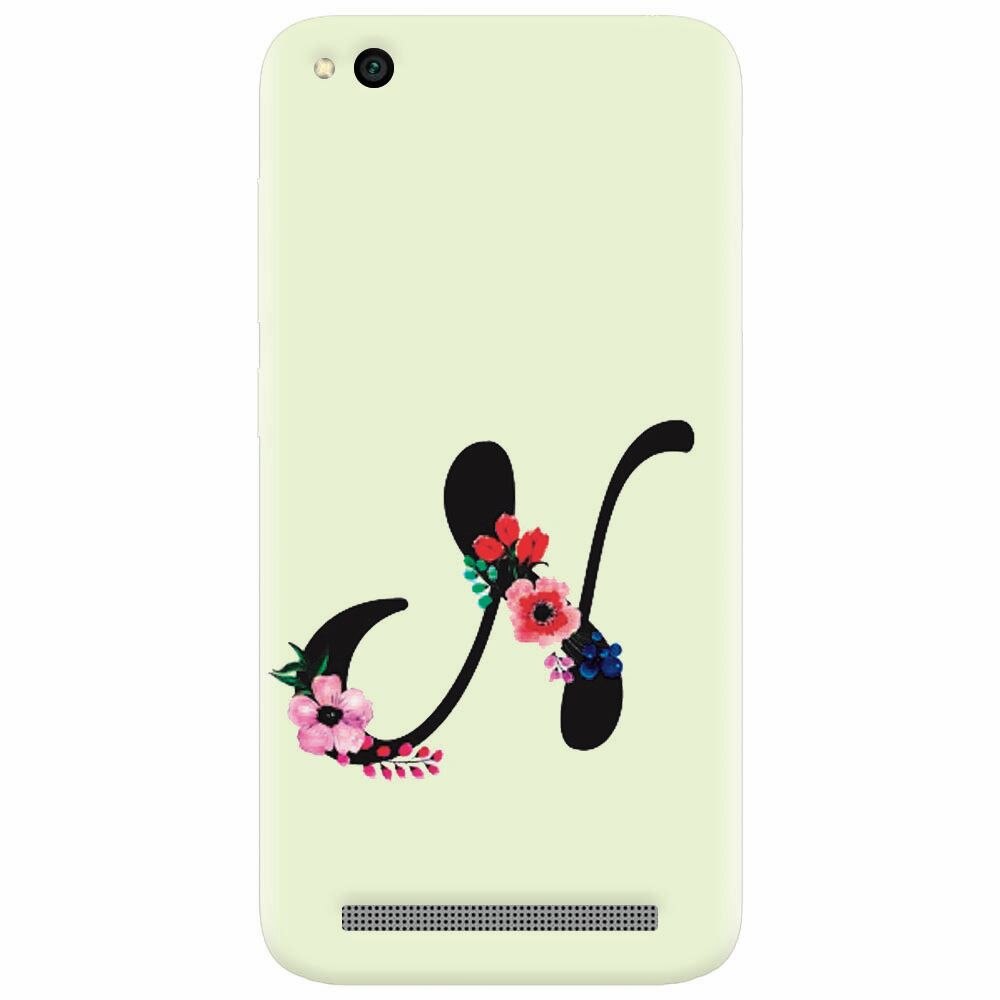 Husa silicon pentru Xiaomi Redmi 5A, Litera N