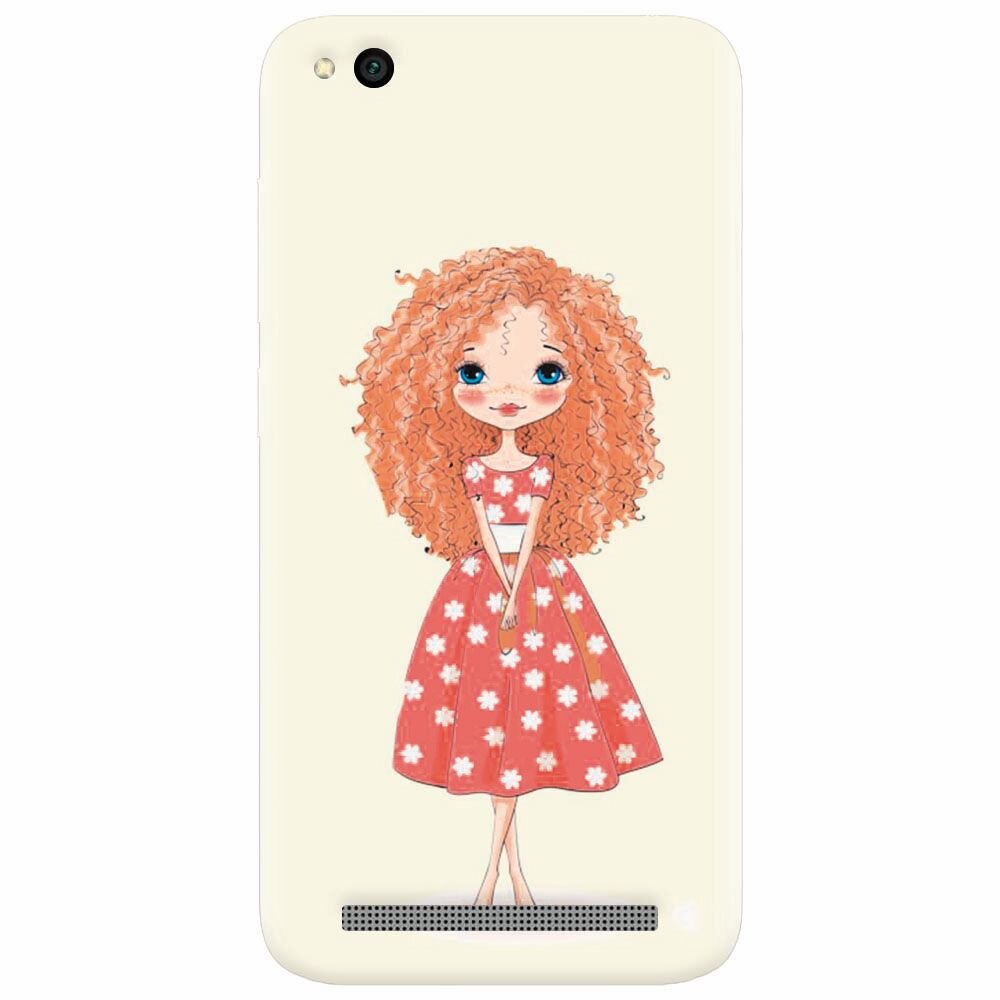 Husa silicon pentru Xiaomi Redmi 5A, Sweet Little Girl