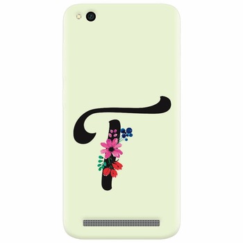 Husa silicon pentru Xiaomi Redmi 4A, Litera T Husa silicon pentru Xiaomi Redmi 4A, Litera T