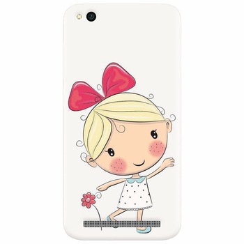 Husa silicon pentru Xiaomi Redmi 4A, Fetita Husa silicon pentru Xiaomi Redmi 4A, Fetita