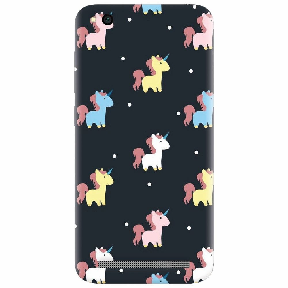 Husa silicon pentru Xiaomi Redmi 5A, Unicorns