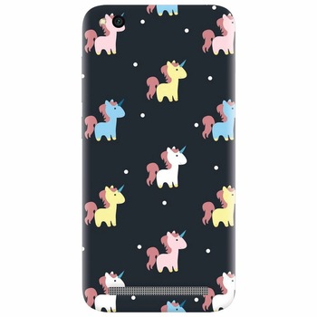Husa silicon pentru Xiaomi Redmi 5A, Unicorns Husa silicon pentru Xiaomi Redmi 5A, Unicorns
