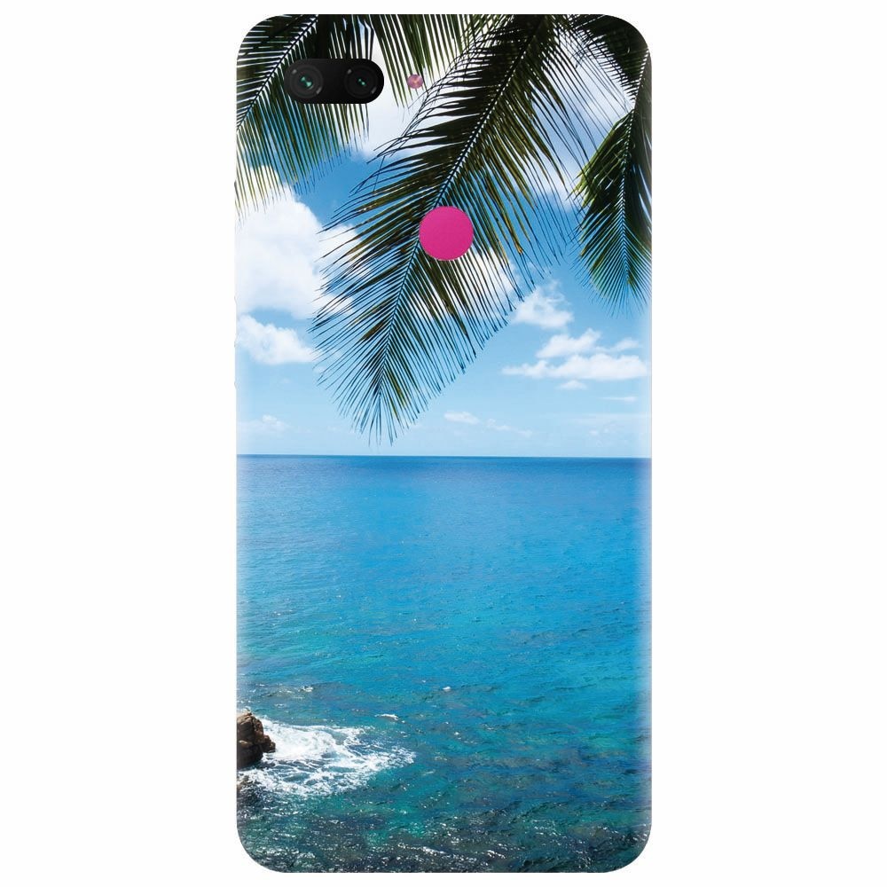 Husa silicon pentru Xiaomi Mi 8 Lite, Coastline