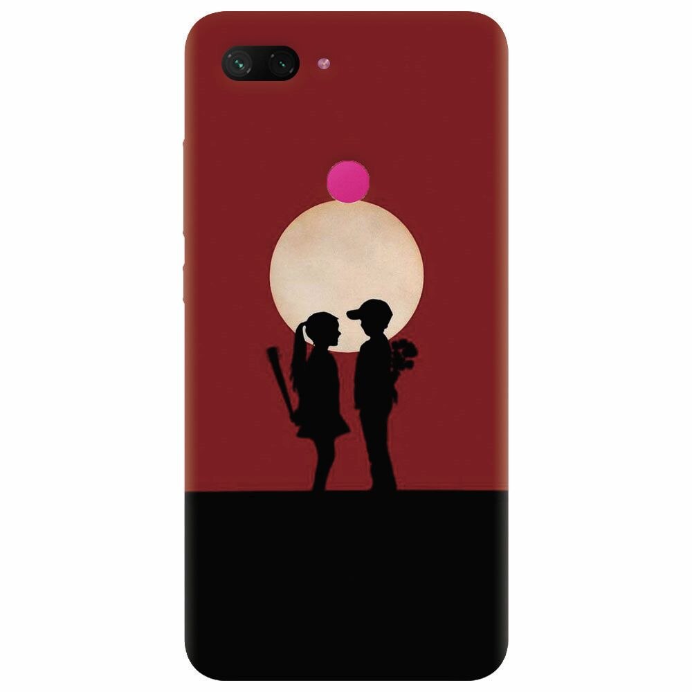 Husa silicon pentru Xiaomi Mi 8 Lite, Boy Girl Love Story
