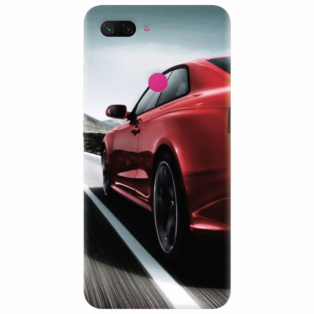 Husa silicon pentru Xiaomi Mi 8 Lite, Car On Road