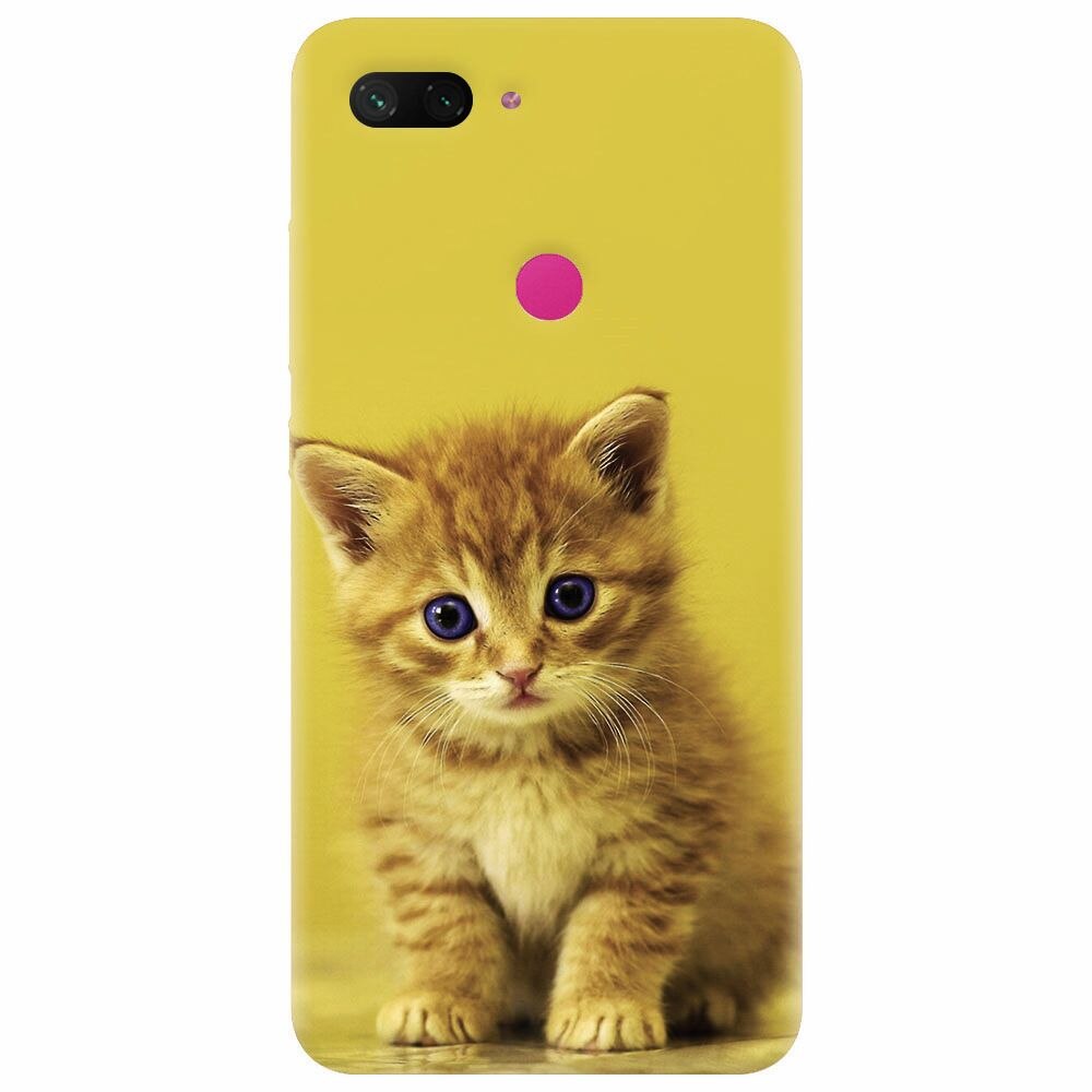 Husa silicon pentru Xiaomi Mi 8 Lite, Baby Kitten