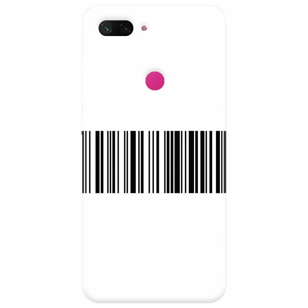 Husa silicon pentru Xiaomi Mi 8 Lite, Bar Code