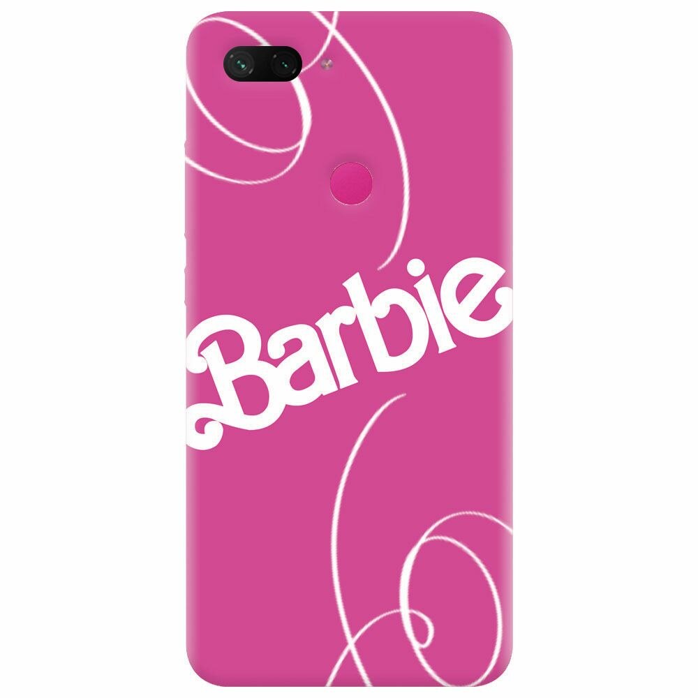 Husa silicon pentru Xiaomi Mi 8 Lite, Barbie