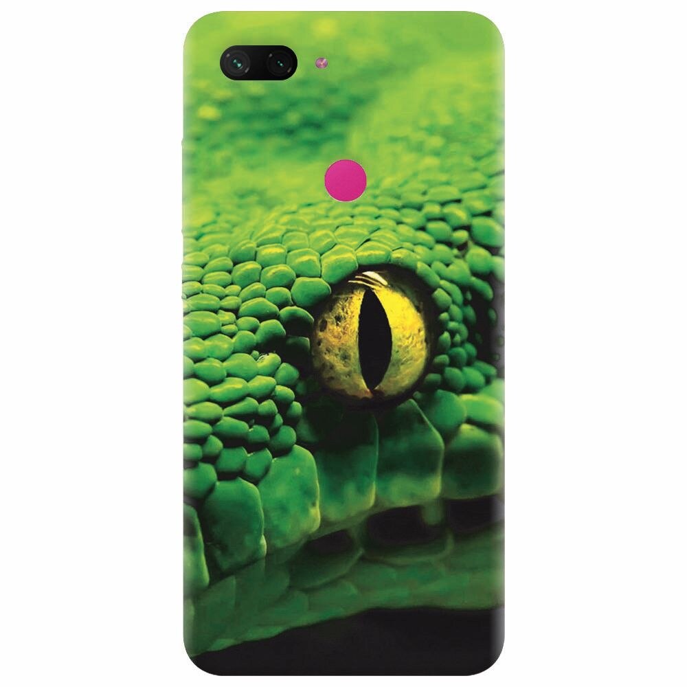 Husa silicon pentru Xiaomi Mi 8 Lite, Animal Eye
