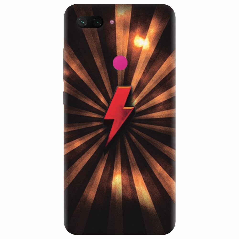 Husa silicon pentru Xiaomi Mi 8 Lite, Abstract Supers