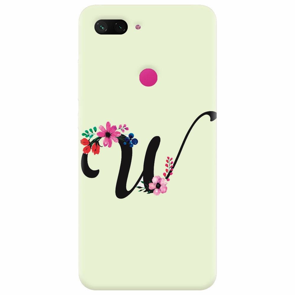Husa silicon pentru Xiaomi Mi 8 Lite, Litera W