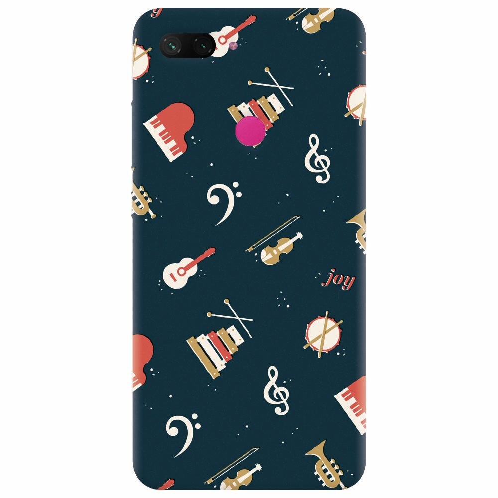 Husa silicon pentru Xiaomi Mi 8 Lite, Music Joy