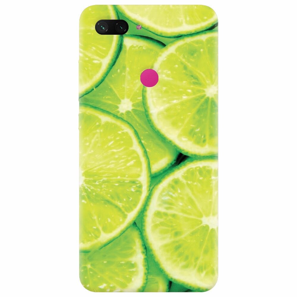 Husa silicon pentru Xiaomi Mi 8 Lite, Lime