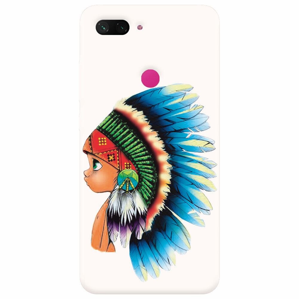 Husa silicon pentru Xiaomi Mi 8 Lite, Indian Boy