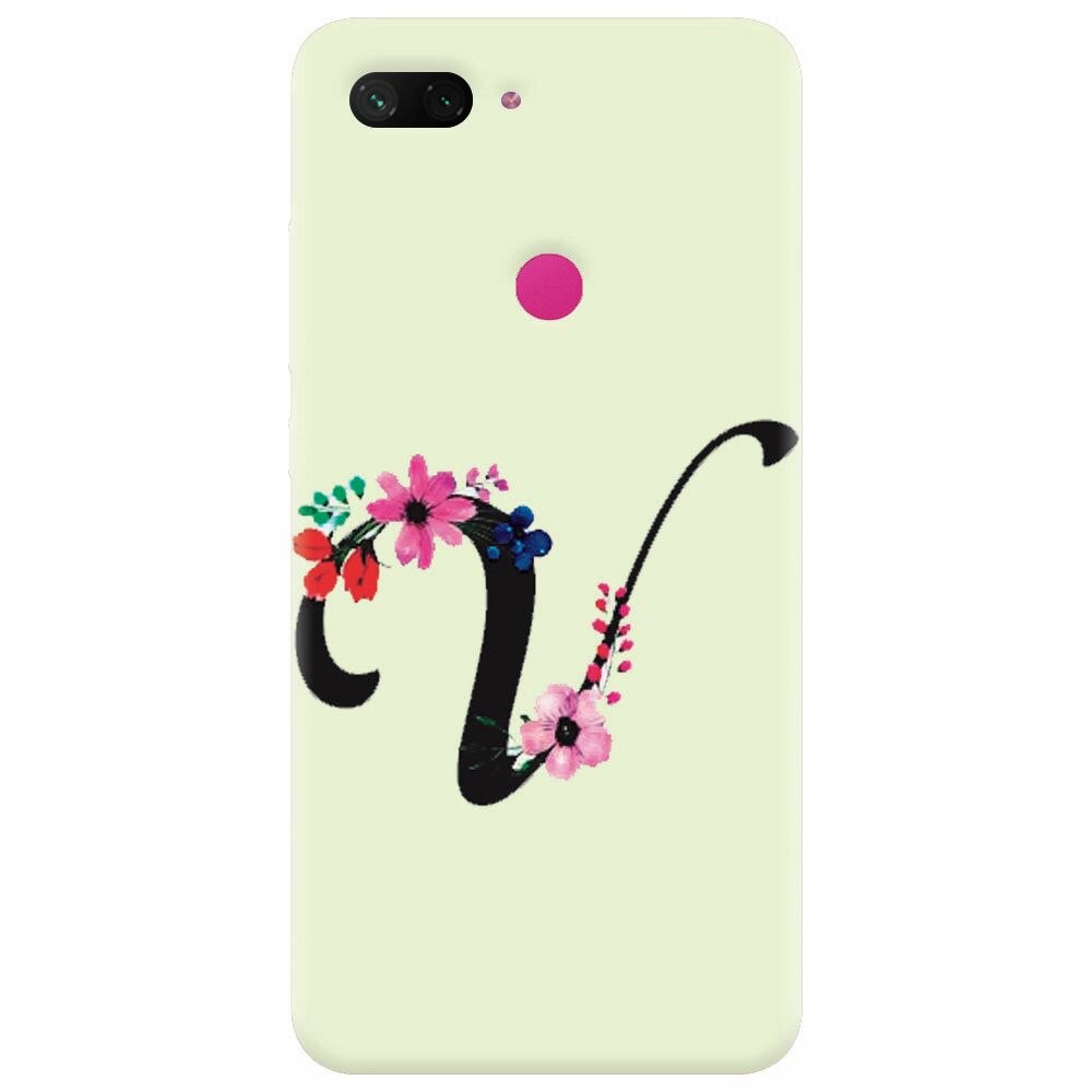 Husa silicon pentru Xiaomi Mi 8 Lite, Litera V