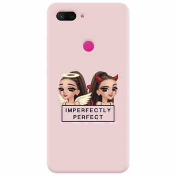 Husa silicon pentru Xiaomi Mi 8 Lite, Imperfectly Perfect Pink Husa silicon pentru Xiaomi Mi 8 Lite, Imperfectly Perfect Pink