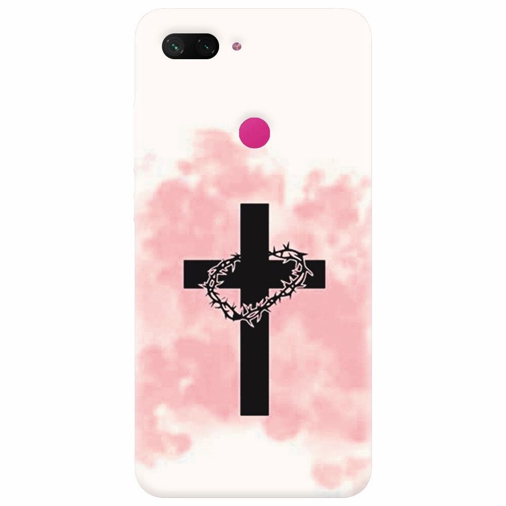 Husa silicon pentru Xiaomi Mi 8 Lite, Cross