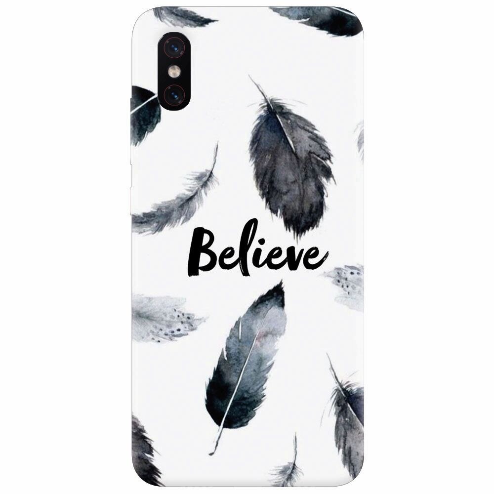 Husa silicon pentru Xiaomi Mi 8 Pro, Believe