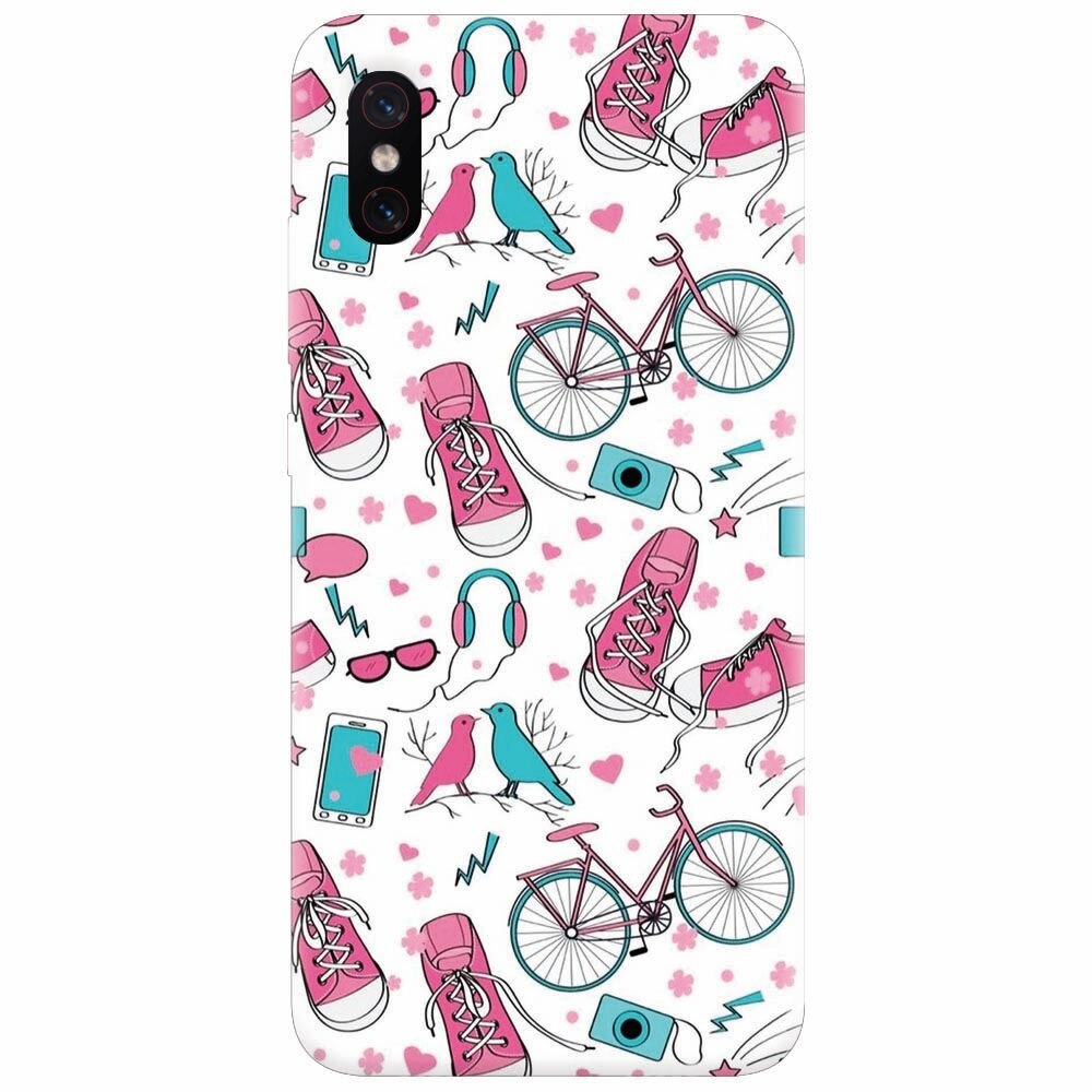 Husa silicon pentru Xiaomi Mi 8 Pro, Travel
