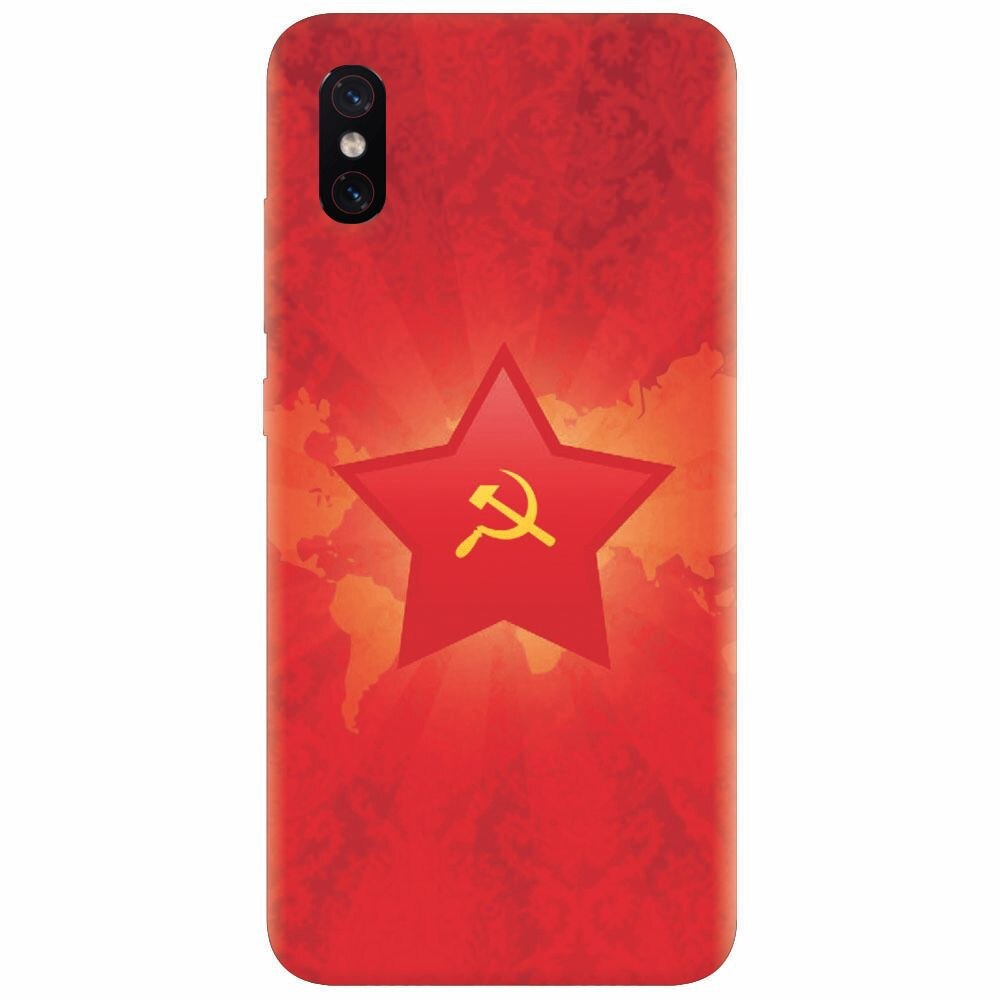 Husa silicon pentru Xiaomi Mi 8 Pro, Soviet Union
