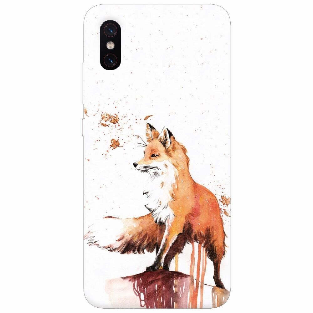 Husa silicon pentru Xiaomi Mi 8 Pro, Fox 101