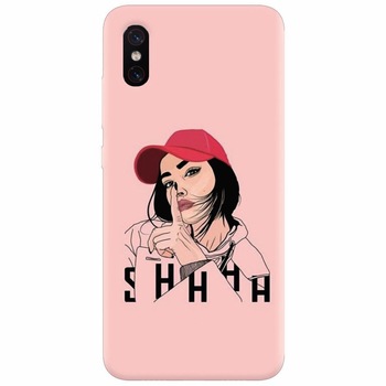 Husa silicon pentru Xiaomi Mi 8 Pro, Shhh Husa silicon pentru Xiaomi Mi 8 Pro, Shhh