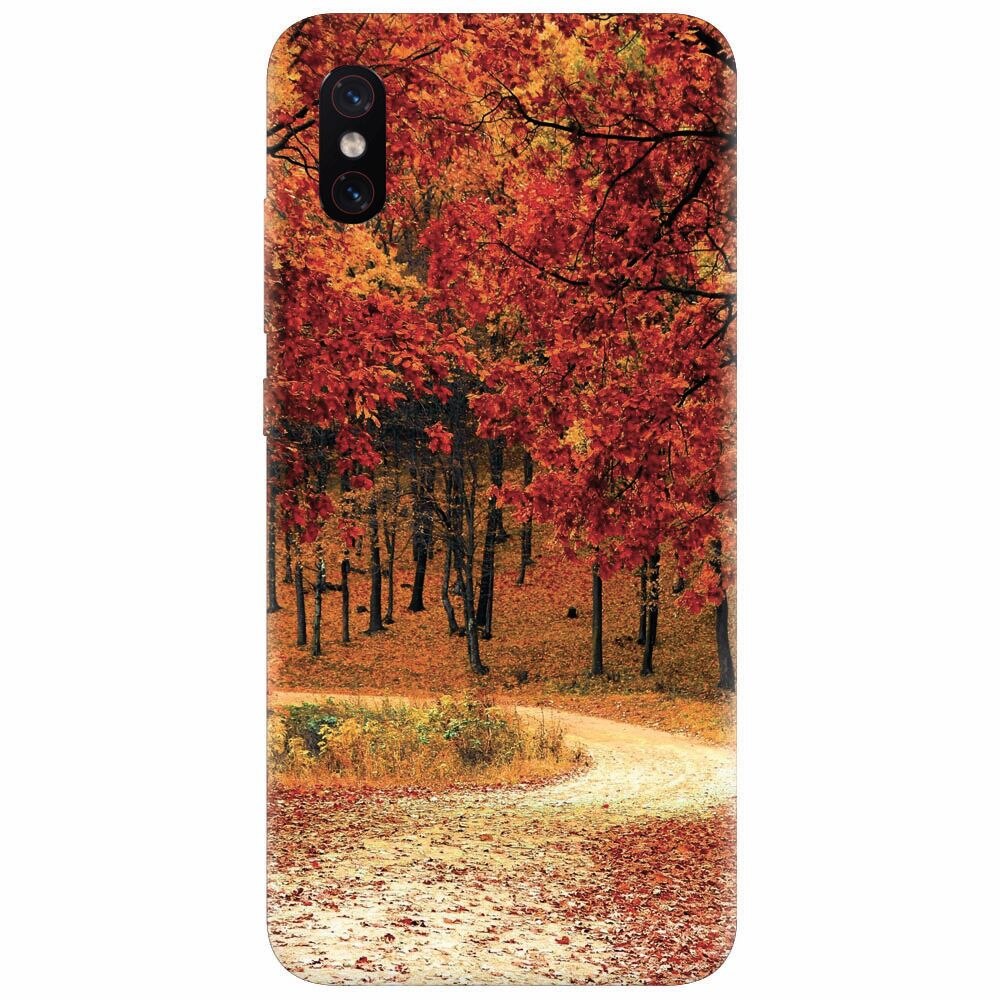 Husa silicon pentru Xiaomi Mi 8 Pro, Autumn