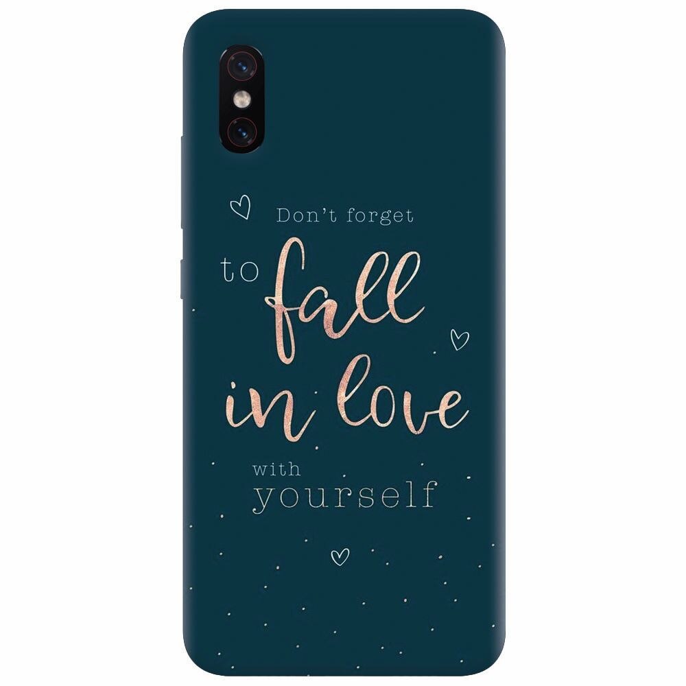 Husa silicon pentru Xiaomi Mi 8 Pro, Fall In Love