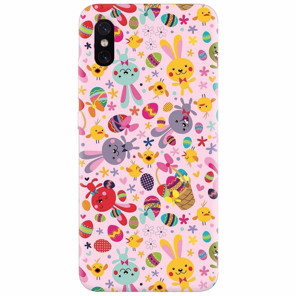 Husa silicon pentru Xiaomi Mi 8 Pro, Fun Easter Egg