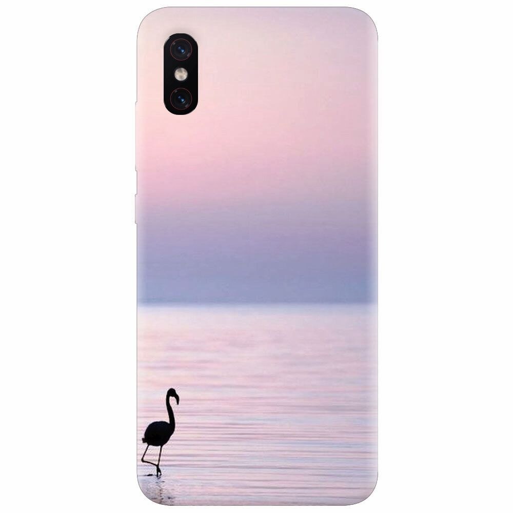 Husa silicon pentru Xiaomi Mi 8 Pro, Flaminsgo Sunset